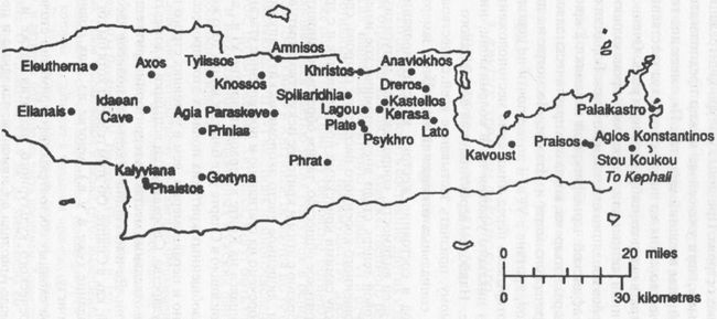 Крит. Поселения ориентализирующего и архаического периодов