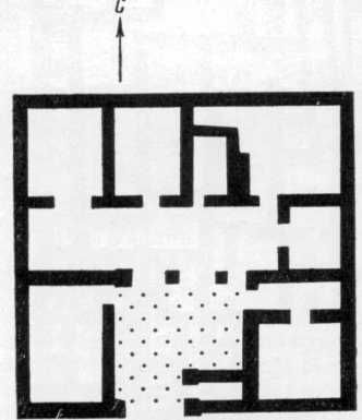 План типичного олинфского дома