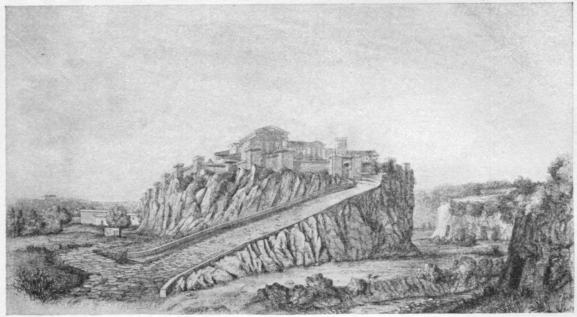 Крепость в Сутри (по Канина). 