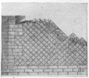 «Сетчатая» облицовка (ретикулат, с середины I в. до н. э.)
