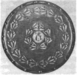 Бронзовый щит из Помпей