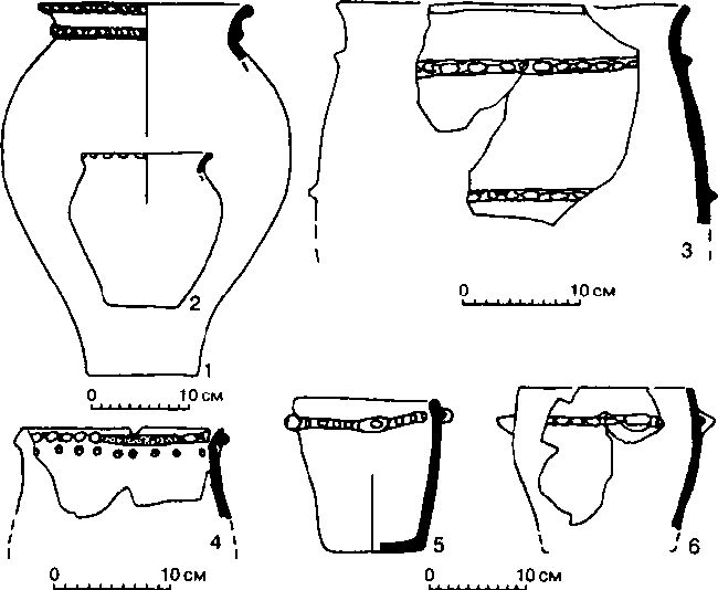 Лепная керамика Нижнего Побужья VI — первой трети V в. до н. э. Кухонная посуда