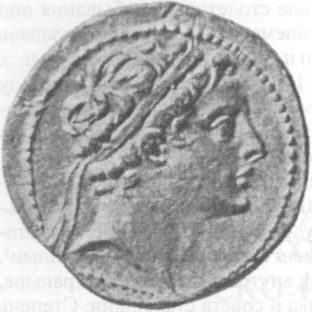 Монета с изображением Антиоха IV Эпифана