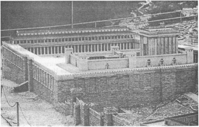 9. Макет Иерусалимского храма времени Ирода Великого