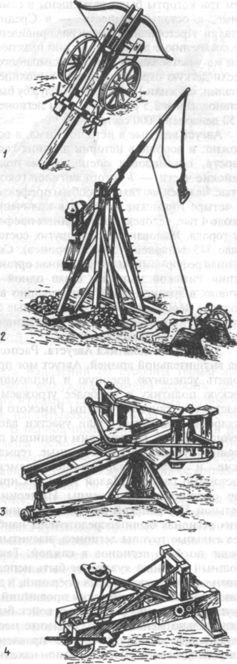 Римские военные метательные машины (I —II вв.)