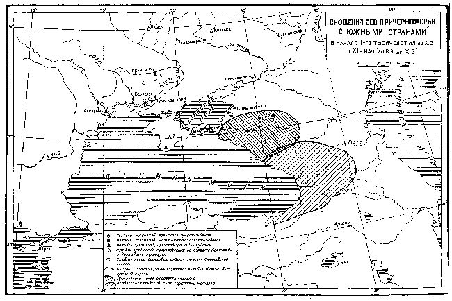 Сношения северного Причерноморья с южными странами в начале I тыс. до х. э.