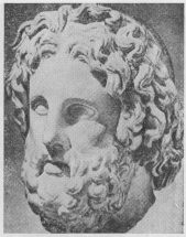 Голова Асклепия с о-ва Мелос. III—II вв.
