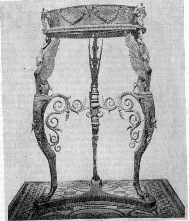 Столик из храма Исиды (Помпеи)