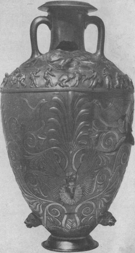 Серебряная ваза из кургана Чертомлык.