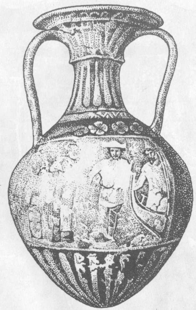 66. Ольвийская расписная амфора. III в.