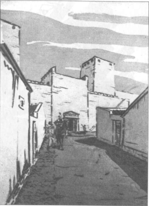 9. Улица, ведущая к Северным воротам. Реконструкция С. Д. Крыжицкого.