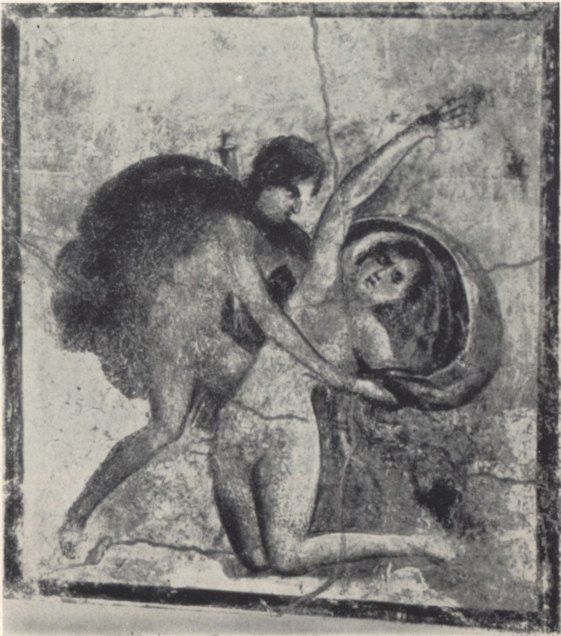Аполлон и Дафна. Фреска из Помпей