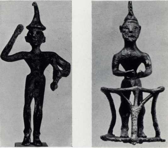 Зевс Копьеметатель. Лаконская статуэтка. VIII в. до н. э.