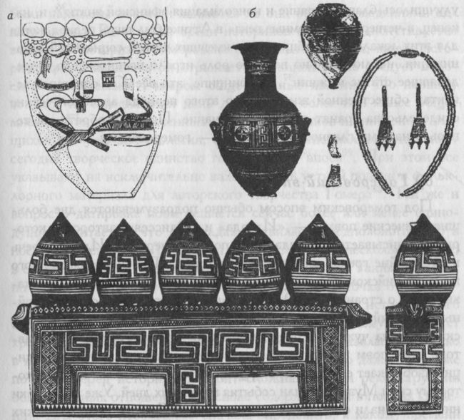 Погребальный инвентарь в Аттике геометрической эпохи