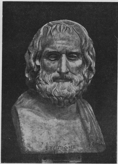 Портрет Еврипида (мрамор). Неаполь