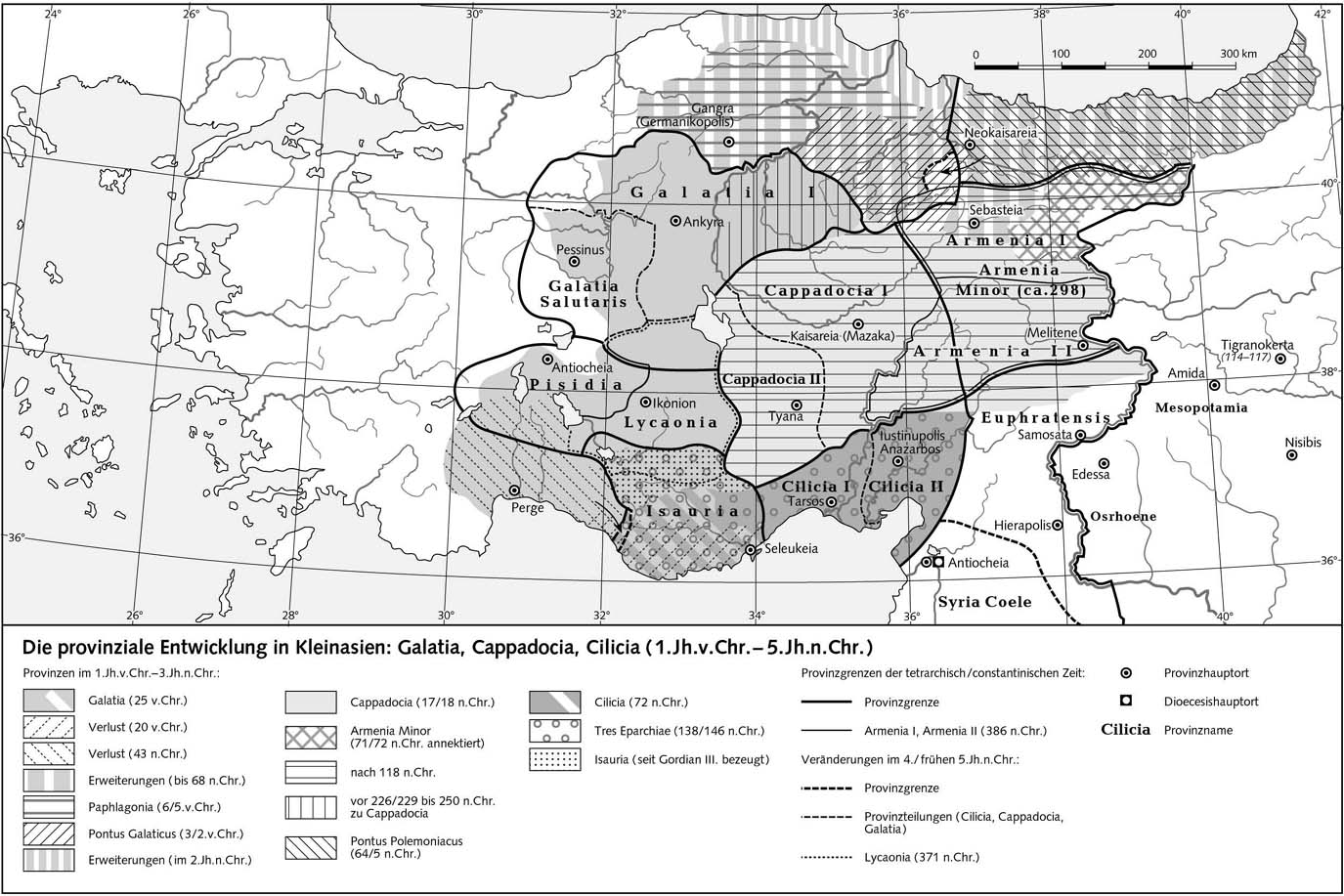 Развитие римских провинций в Малой Азии: Галатия, Каппадокия и Киликия (I в. до н.э. - V в. н.э.)