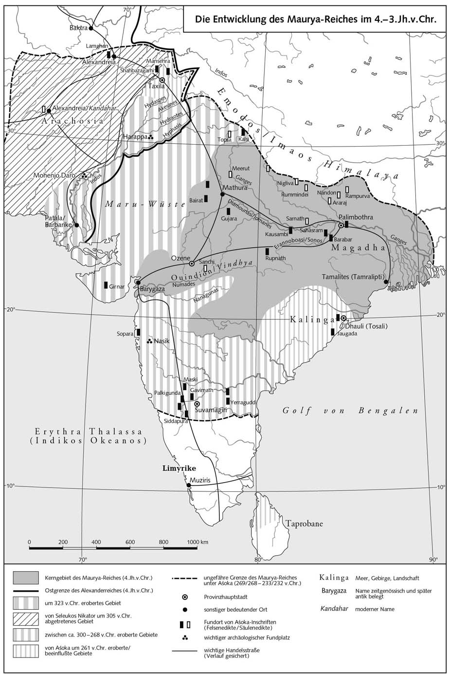 Развитие империи Маурьев (IV-III вв. до н.э.)