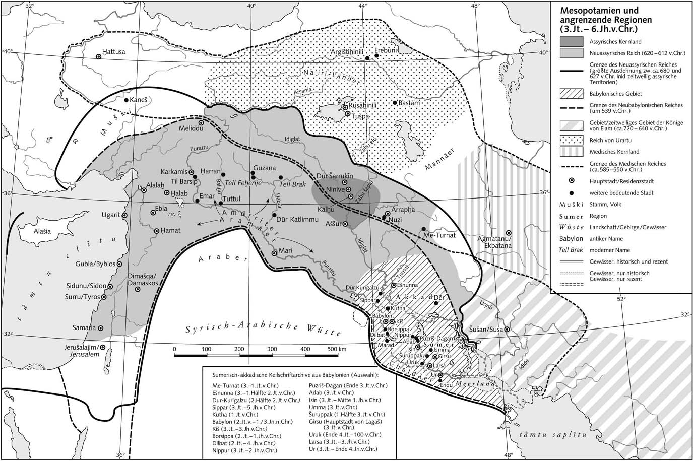 Месопотамия и прилегающие регионы (III тыс. - VI в. до н.э.)
