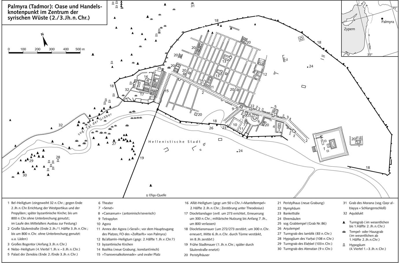 Пальмира (Тадмор): оазис и центр торговли в сирийской пустыне (II-III вв. н.э.)